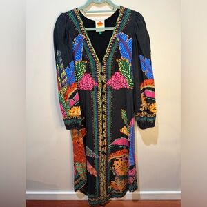 FARM Rio Colorful Patterned Maxi Dress